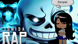 Nagatoro reagindo ao rap do sans ishida Naoto As Sans [upl. by Ammadas128]