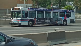 Calgary Transit 2005 New Flyer D40LF 7926 on Route 304 Max Yellow Woodpark [upl. by Nawuq877]