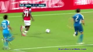 Gervinho Great skills vs KitChee [upl. by Guinevere519]