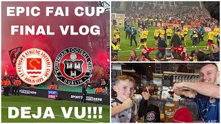 Bohemians 13 St Patricks Athletic  SAINTS WIN IT AGAIN 🤯🏆  FAI CUP VLOG 2023 [upl. by Htennaj]