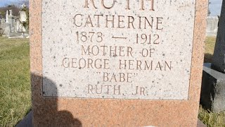 The Grave of Catherine Ruth  Babe Ruths Mother [upl. by Rufena]