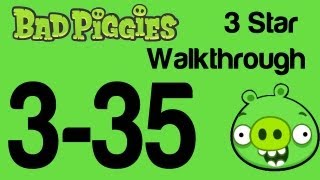 Bad Piggies  Level 335 3 Star Walkthrough When Pigs Fly  WikiGameGuides [upl. by Theone]