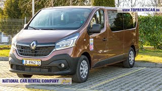 Renault Trafic 20192021 passenger  Quick Review from Top Rent A Car Bulgaria [upl. by Oicnerolf]