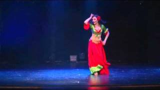 Turkish Gypsy Dance  Roman Havası  Eilat Festival 2011  Sophie Armoza [upl. by Fronniah]