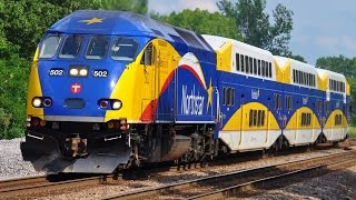 Northstar Commuter Train Minneapolis Minnesota [upl. by Perrie22]