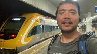 kalgoorlie To Perth traveling By train prospector 🚂 hassanzakir [upl. by Arza]