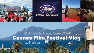 CANNES FILM FESTIVAL VLOG 2024 SCAD Spring Study Abroad [upl. by Aday374]