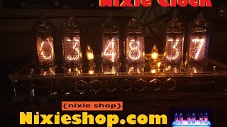 Nixie Clock from NixieShopCom Review [upl. by Elyac468]