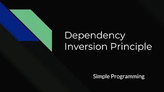 Design Principle  Dependancy Inversion Principle [upl. by Htezzil]