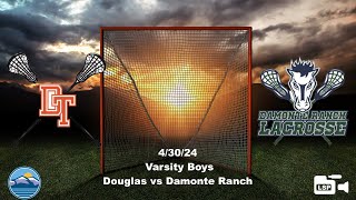 43024 HSLL Varsity Boys Douglas vs Damonte Ranch [upl. by Dnomsaj193]