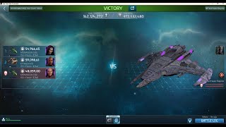 Star Trek Fleet Command  Testing Demarco Solo Bajoran Armada UR 5657 startrek stfc scopely [upl. by Kinsman]