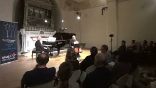 RAVELLO MENDELSSOHN SONATA n2 PACCAGNELLA cello DANIELLO piano AMALFI COAST LIVE CONCERT [upl. by Aihsei365]