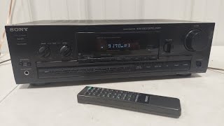 Sony STRD390 2 Channel AM FM Stereo Receiver System [upl. by Hajile]