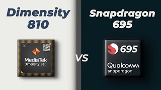 BGMI Test Snapdragon 695 vs Dimensity 810  Best for BGMI [upl. by Rowen646]