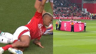 Danilo injury vs Bournemouth vs Nottingham Forest Danilo suffers season ending Injury [upl. by Deenya238]