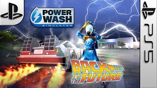 Longplay of PowerWash Simulator  Back to the Future DLC [upl. by Nylhtak]