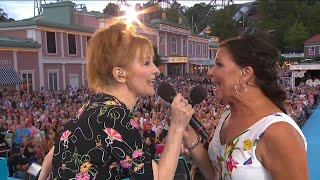 Allsång Två mörka ögon  Lotta på Liseberg TV4 [upl. by Kaehpos]