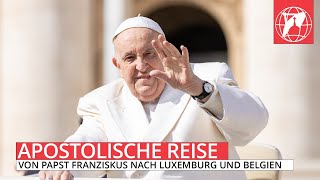 LIVE Papst Franziskus in Belgien [upl. by Danais51]