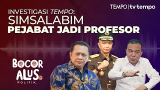 Gelar Profesor Janggal Bambang Soesatyo Sufmi Dasco Ahmad hingga Anak Wapres  Bocor Alus Politik [upl. by Aynotahs233]