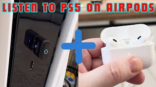 How To CONNECT AirPods To PS5 Using This Audio Transmitter SwitchPS4PC [upl. by Navac]