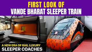 Vande Bharat  First Look Vande Bharat Sleeper Train Set To Revolutionise Overnight Travel [upl. by Eibob266]