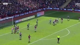 Conor Hourihane goal vs West Brom  Playoff Semi Final 2019 [upl. by Pillihp]