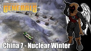 Command and Conquer Generals  China 7  Nuclear Winter [upl. by Uhsoj]