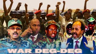 Dawo farmajo shekh shariif xasan kheyre hubka qaatay iyo xasan halis ku jira xamse oohin [upl. by Nevs]