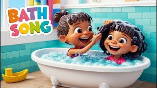 Bath Time Fun  Bath Song Nursery Rhymes for Kids [upl. by Arual]