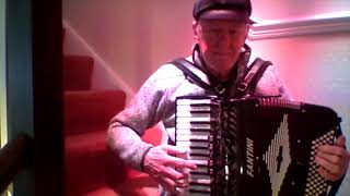 Liberton Pipe band Scottish polka on a piano accordion [upl. by Aynuat]