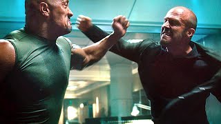 Jason Statham VS The Rock  Fast amp Furious 7  CLIP [upl. by Zack]