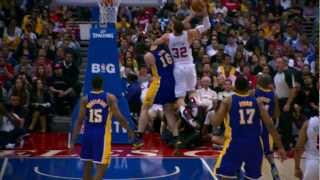 Blake Posterizes Pau [upl. by Yelak]