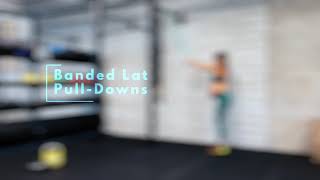 Banded Lat Pull Downs [upl. by Tai]