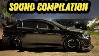 BIG TURBO EVO SOUND CLIPS COMPILATION [upl. by Kaylil768]