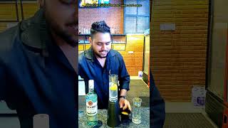 Bacardi cocktail recipe with water 🌊💦viral drink cocktail bartender reels [upl. by Ahser]