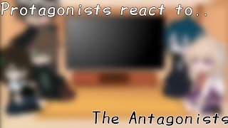 Danganronpa Protagonists react to The Antagonists  Danganronpa  Part 12 [upl. by Eniac]