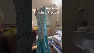 Tea Towel Finished ProductGodsewingsewcampingrvlivingrvlifestylervtravelrvlife [upl. by Enoitna140]