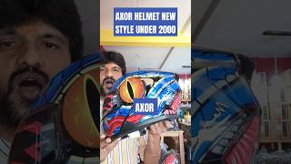 AXOR HELMET NEW STYLE UNDER 2000 😍 400 WORTH COMPLEMENT FREE 🎁 trending tamilviral vlogs [upl. by Maiocco972]