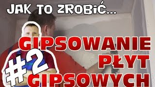 Jak szpachlować łączenia płyt gk i zrobić gładź [upl. by Novart]