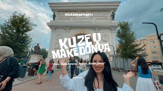 Kuzey Makedonya 🇲🇰 Vlog  Vizesiz Ülkeler  Gezilecek Yerler [upl. by Kensell]