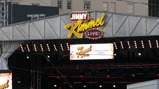 Jimmy Kimmel Live Concert Stage Hollywood Blvd Los Angeles California USA November 21 2024 [upl. by Olvan]