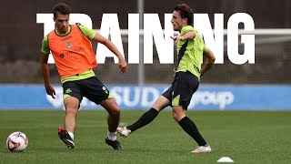 ENTRENAMIENTO  Y a por Europa  Real Sociedad [upl. by Brear241]