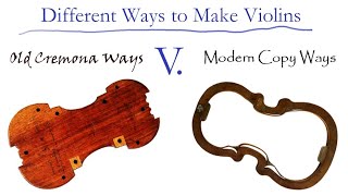 Different Ways To Make a Violin  Cremona Revival Video 2 [upl. by Au]