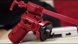 Beyblade ZeroG Light Launcher BBG05 UNBAGGING amp REVIEW [upl. by Karolina]