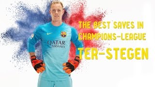 Ter Stegen  Saves In Champions League  20142015 [upl. by Shandee431]