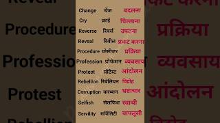 basic english meaning words। basic hindi english [upl. by Aloeda]