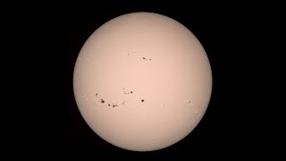 Sunspot Observations 10 27 2024 [upl. by Ahsrats]