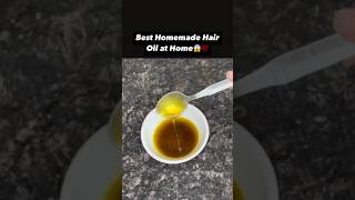 Homemade HAIR OIL for THICK amp HAIR GROWTH😱 Best Results💯 haircare hairoil hairoilsforgrowth [upl. by Jaffe]