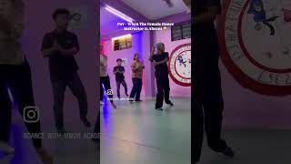 When the female Dance instructor is absent 😂🤣😂🤣😂💃 fdance dancecraze fundance funnyshorts [upl. by Ahsinom748]