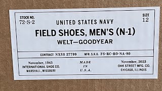 Oak Street Bootmakers N1 Field shoe [upl. by Noirad]